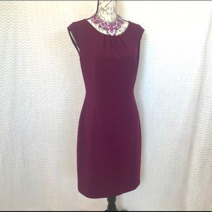 The Limited Cranberry colored dress size 4